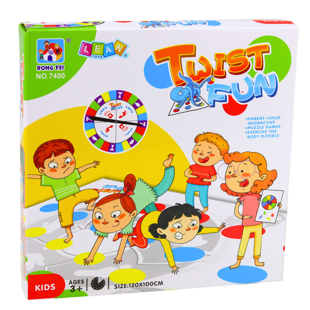 Joc interactiv Family Twist Fun Mat, 120 x 100 cm, Lean 30840