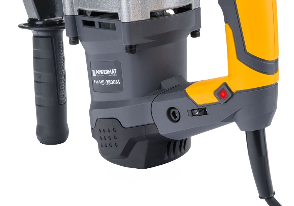 Ciocan rotopercutor PM-MU-2800M, prindere SDS Max, 2800 W, Powermat PM1178