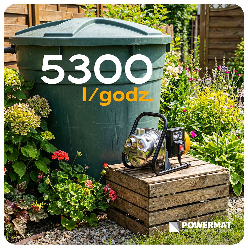 Pompa apa hidrofor PM-PHD-1200J, 1200 W, Powermat PM1479