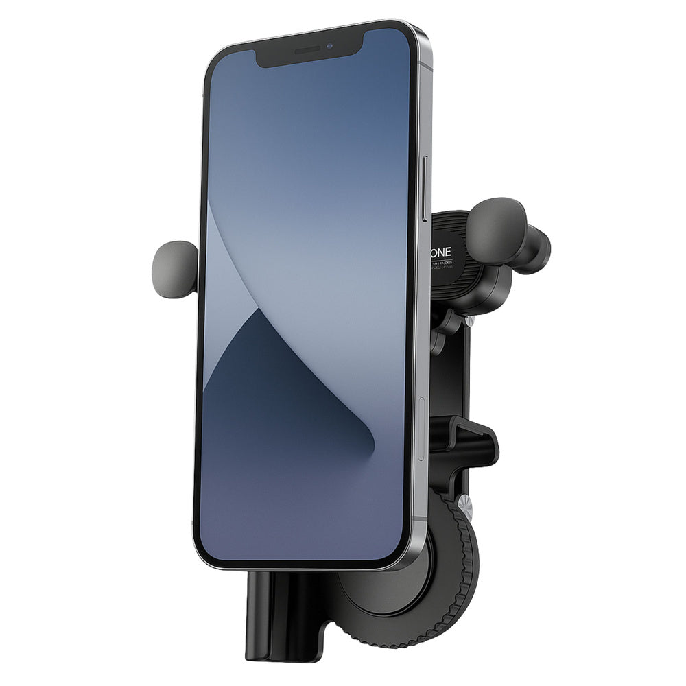 Suport auto pentru telefon, montare pe panoul central, 11,5 x 8,5 x 8,5 cm, Lean 24866