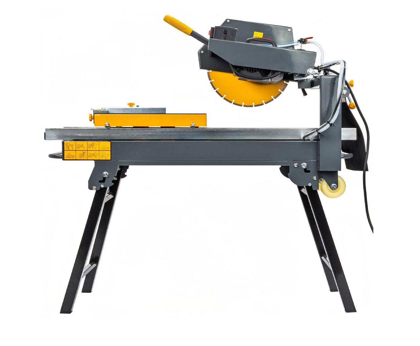 Fierastrau circular cu masa pentru beton si piatra PM-PDB-3000M, 3000 W, 350 mm, Powermat PM1415