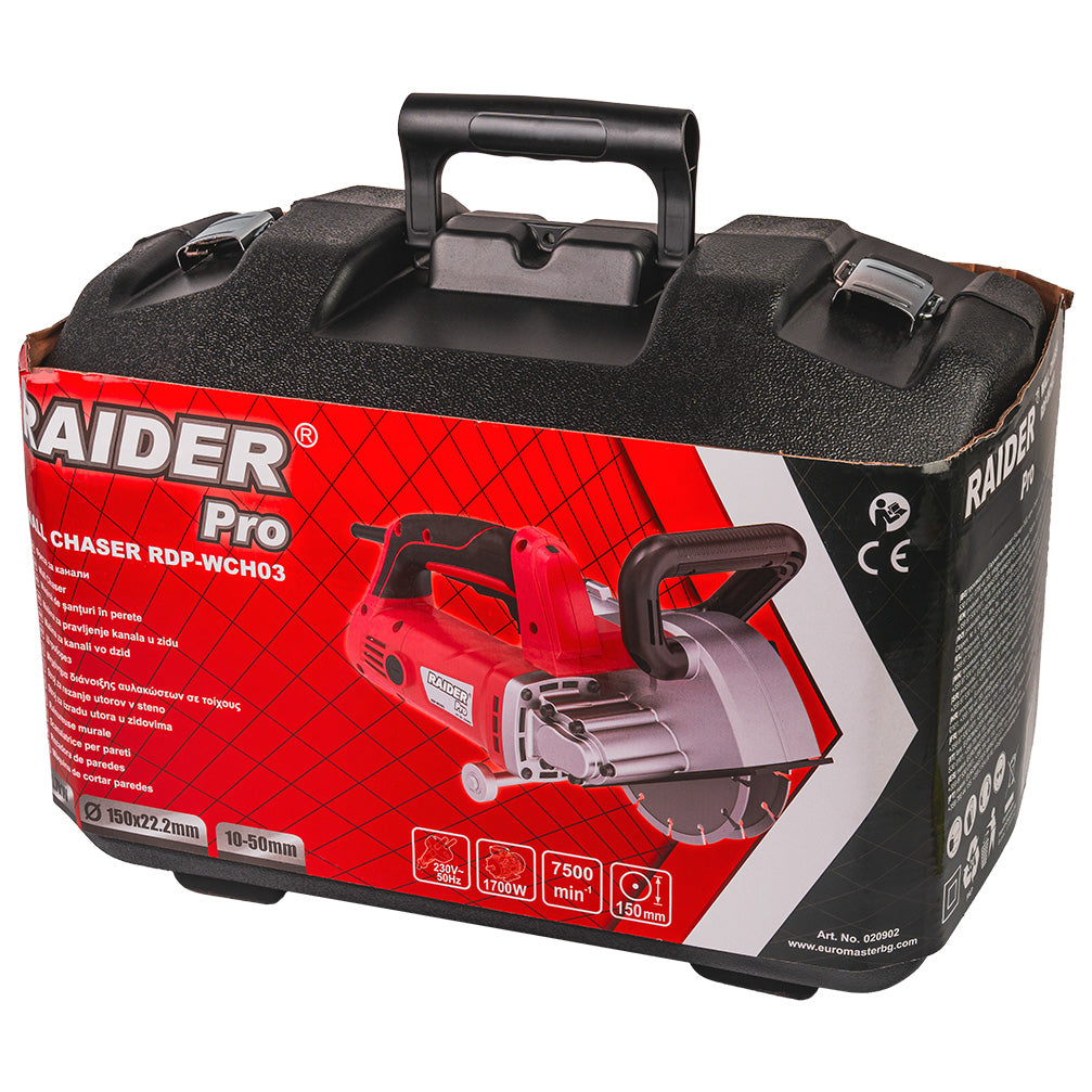 Masina de frezat caneluri RDP-WCH03 1.7 kW 150 x 22.2 mm, Raider 020902