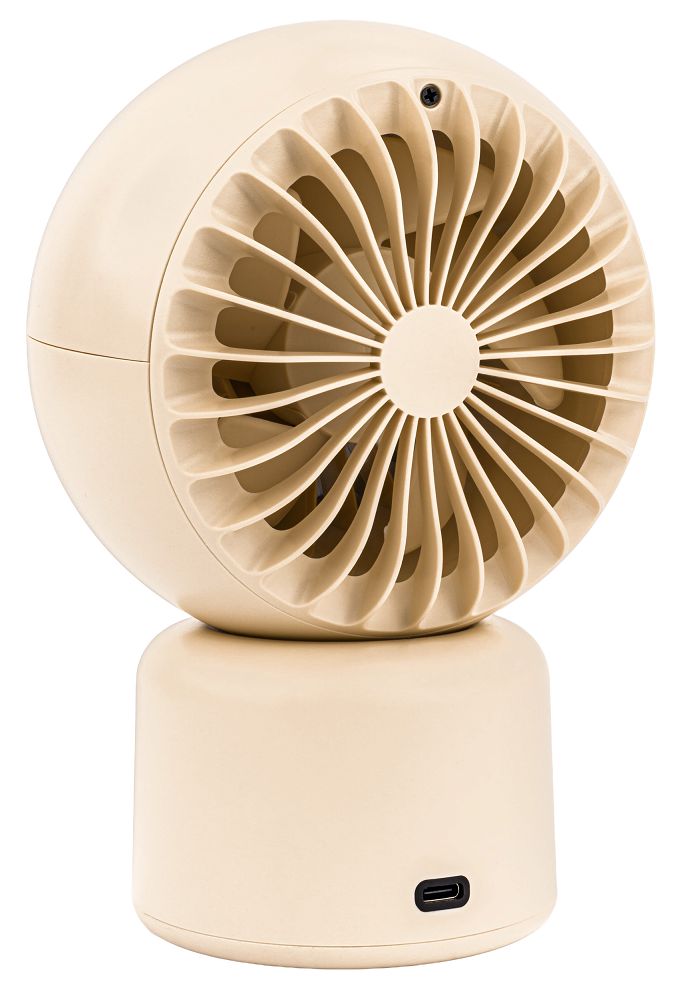Mini ventilator de birou Velano, capacitate baterie 3600 mAh, Powermat VELWEBS0010