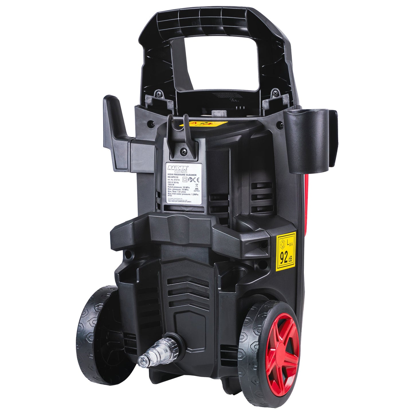 Aparat de spalat cu presiune RD-HPC12, 1800 W, 15 MPa, 7 l / min, Raider 072112