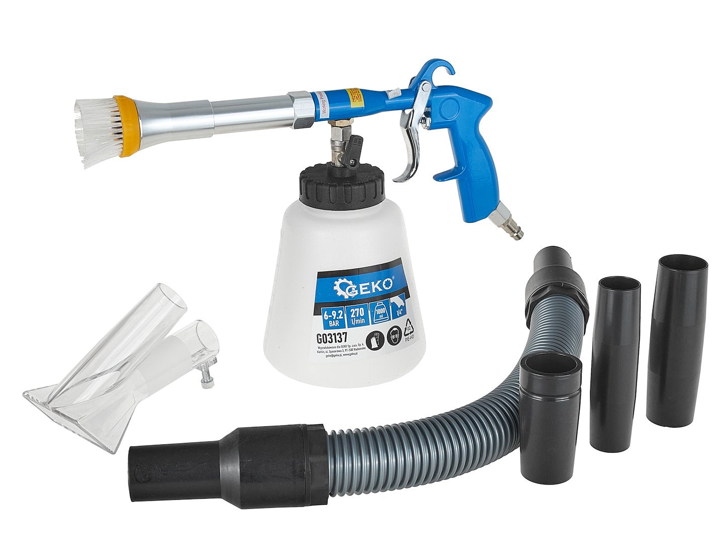 Aparat de spalat multifunctional cu adaptoare, Geko G03137