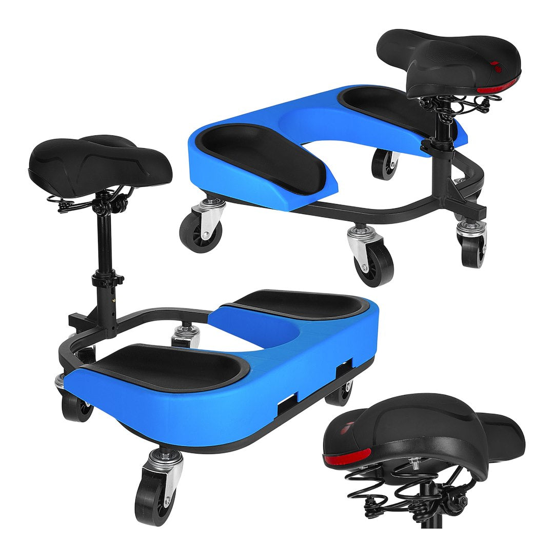 Scaun ergonomic pentru faiantari, cu roti, Geko G10819