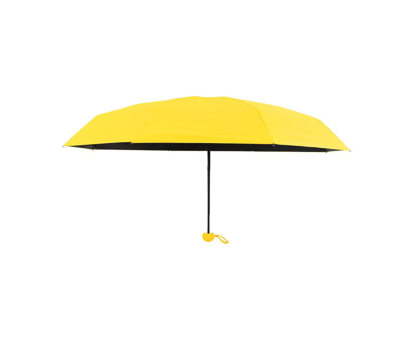 Umbrela pliabila cu protectie UV UPF50+, galben, Lean 27692