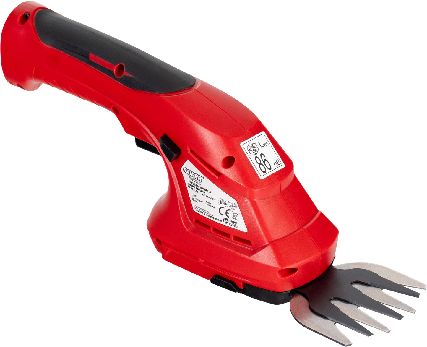 Foarfeca electrica pentru iarba RD-GSSL03, 3.6 V, 1.5 Ah, Raider 075533