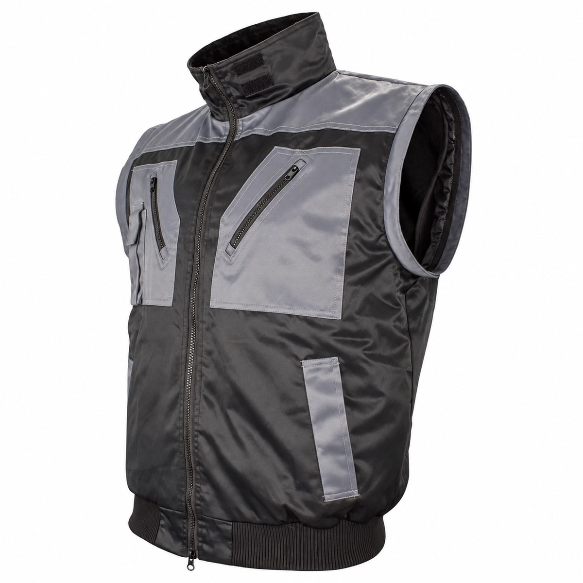 Jacheta de lucru cu maneci detasabile PILOT-bi, negru, marimea XL, Artmas ART715925