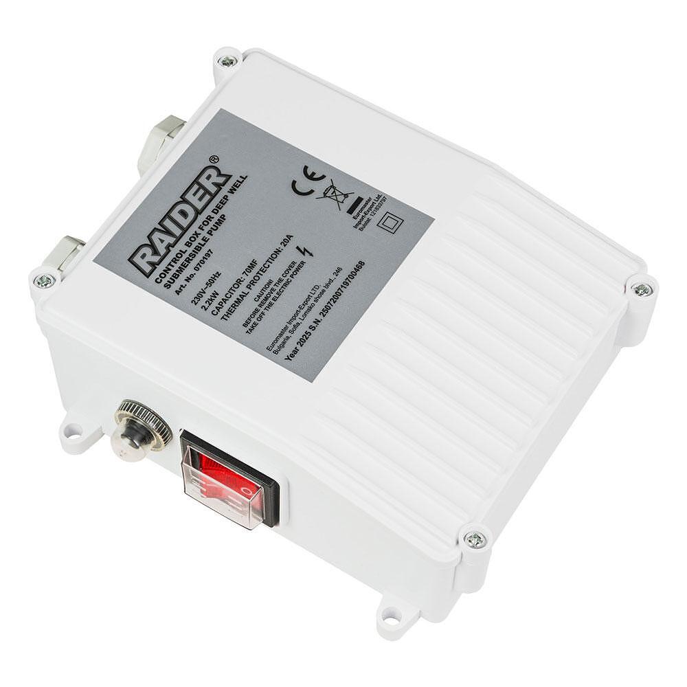 Panou de comanda pentru pompa de adancime, 2.2 kW, Raider 070197