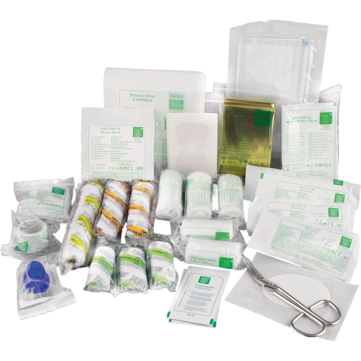 Echipament pentru trusa de prim ajutor PK1, Artmas ART808030