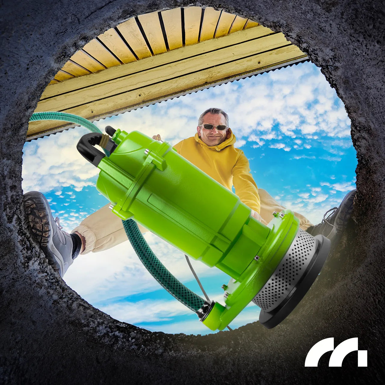 Pompa submersibila pentru apa murdara, 12000 l / h, MalTec 112725