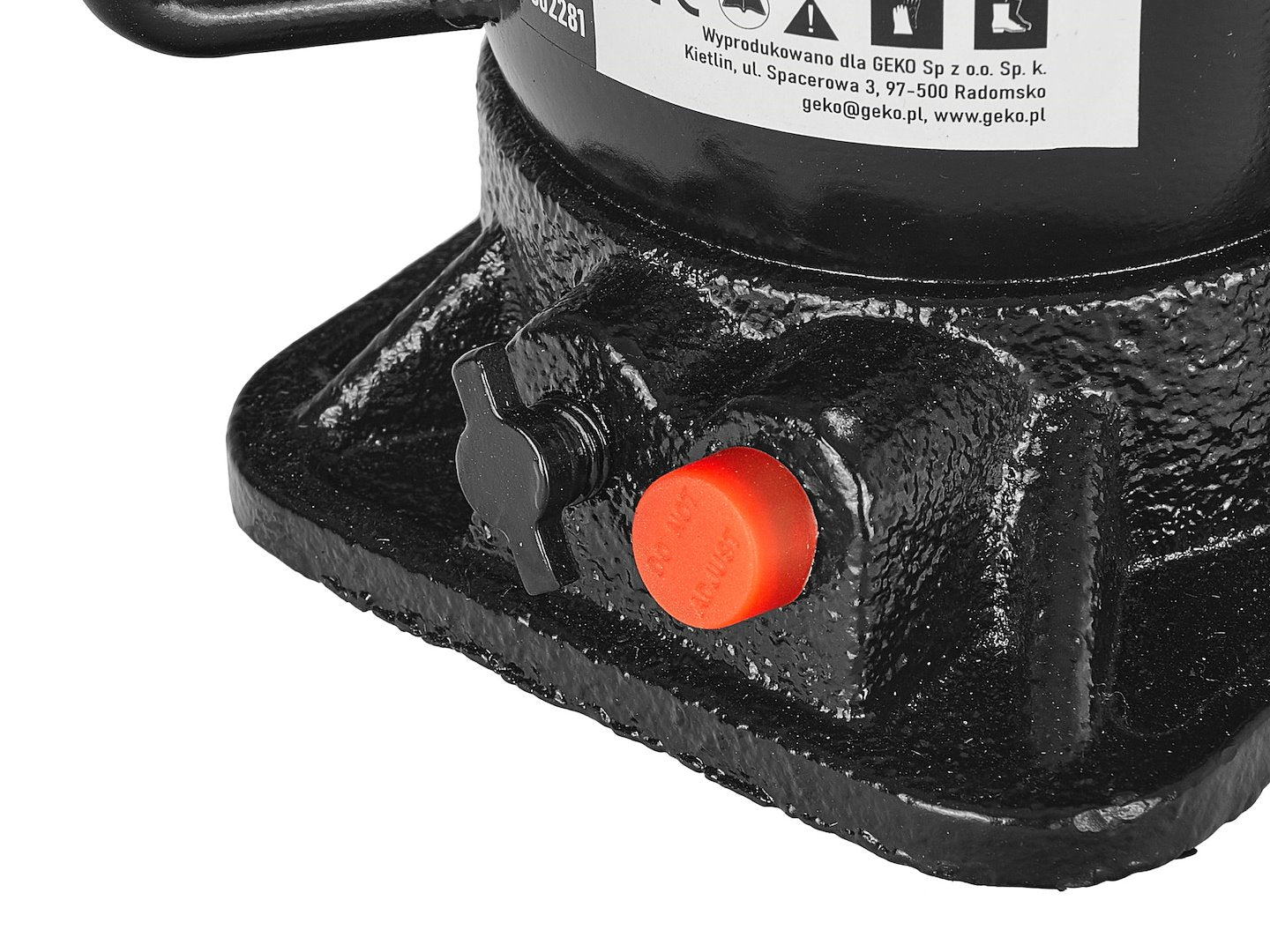 Cric hidraulic cu profil jos, 6 T, Geko G02281