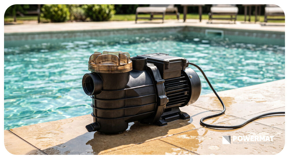 Pompa pentru piscina PM-PPDB-250JP, 250 W, Powermat PM1484