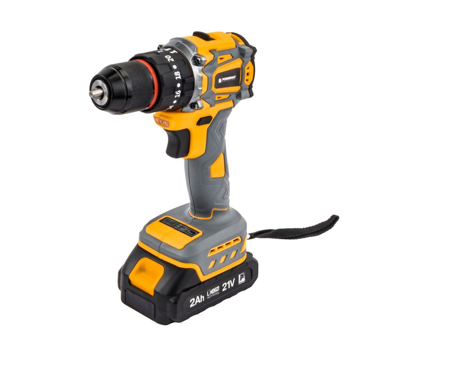 Masina de insurubat electrica cu acumulator PM-WA-21V-2M, 2 x 21 V, Powermat PM1411