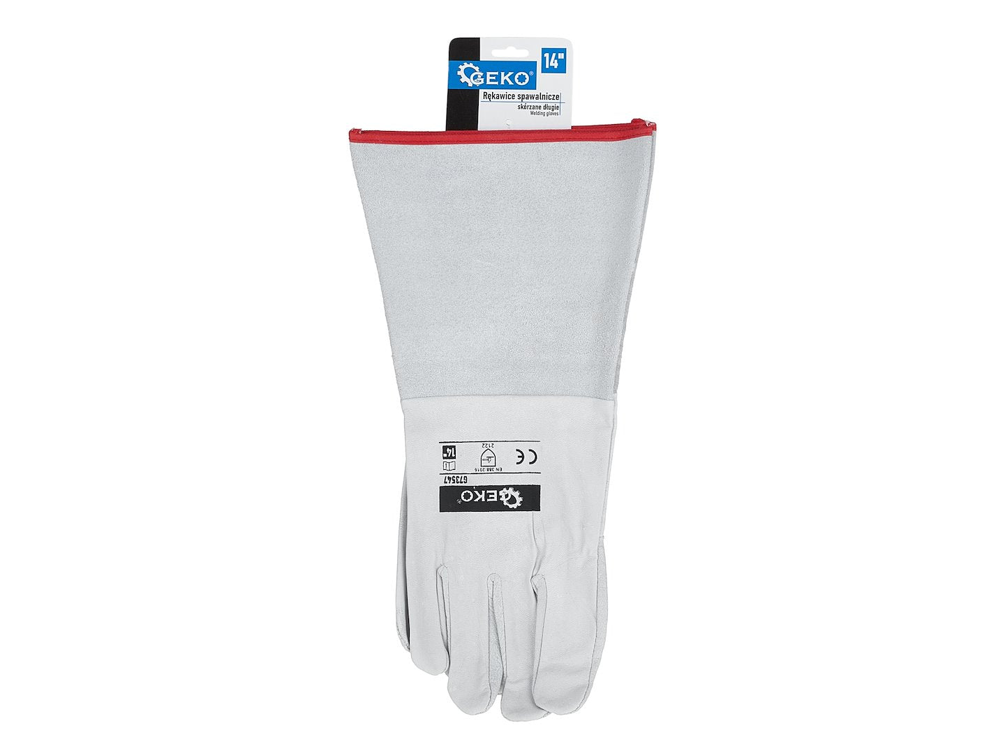 Manusi de sudura din piele de capra, Geko G73547