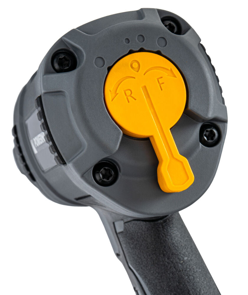 Cheie pneumatica PM-KPU-1560T, 1560 NM, 1/2", 8000 RPM, MAX. 8 BAR, 115 L/MIN, Powermat PM1593