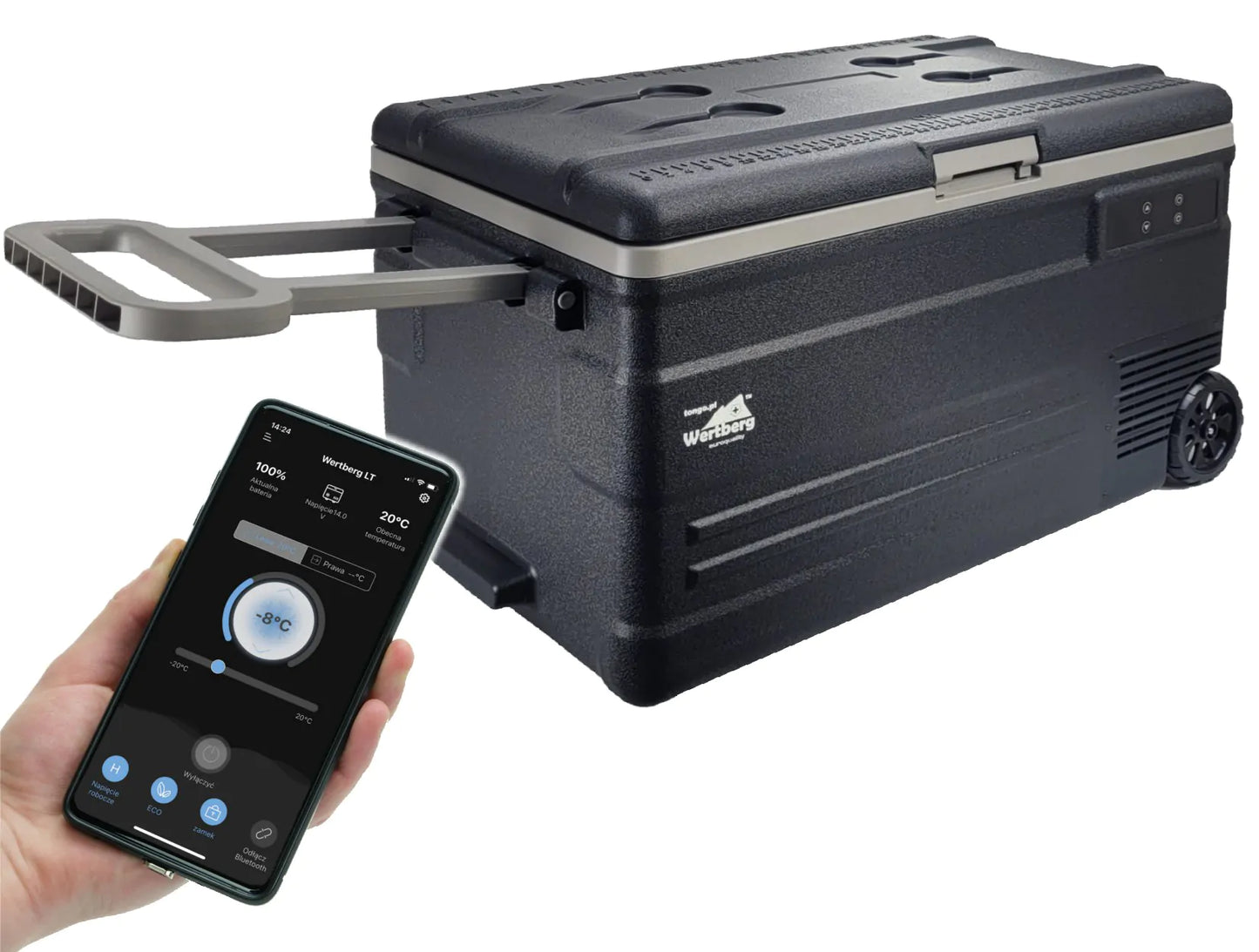 Lada frigorifica portabila cu compresor Wertberg LT 7.75 BT, Harder HD0114