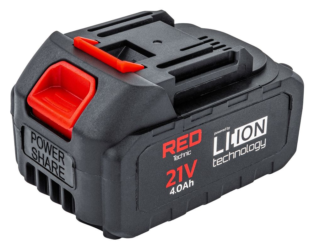 Drujba electrica pe acumulator, 4 Ah, 350 W, Red Technic RTPAK0124