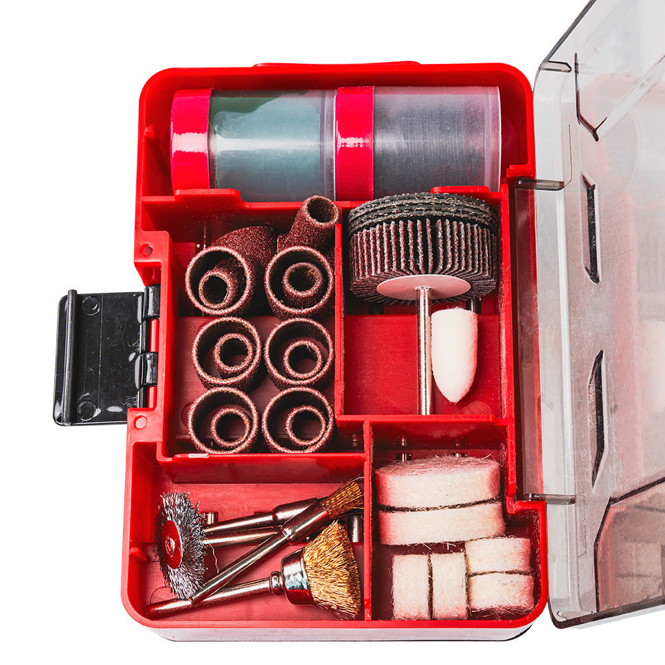 Set 96 accesorii pentru minipolizor drept, Raide 138406