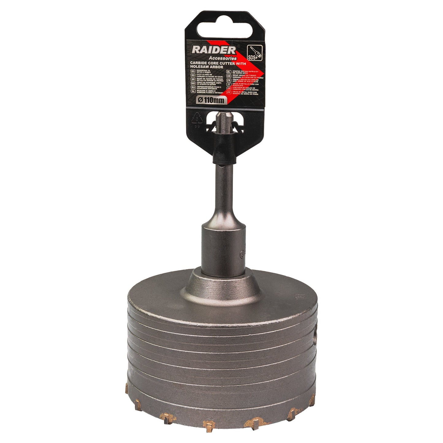 Carota pentru gaurire beton 110 mm SDS-plus, Raider 154822