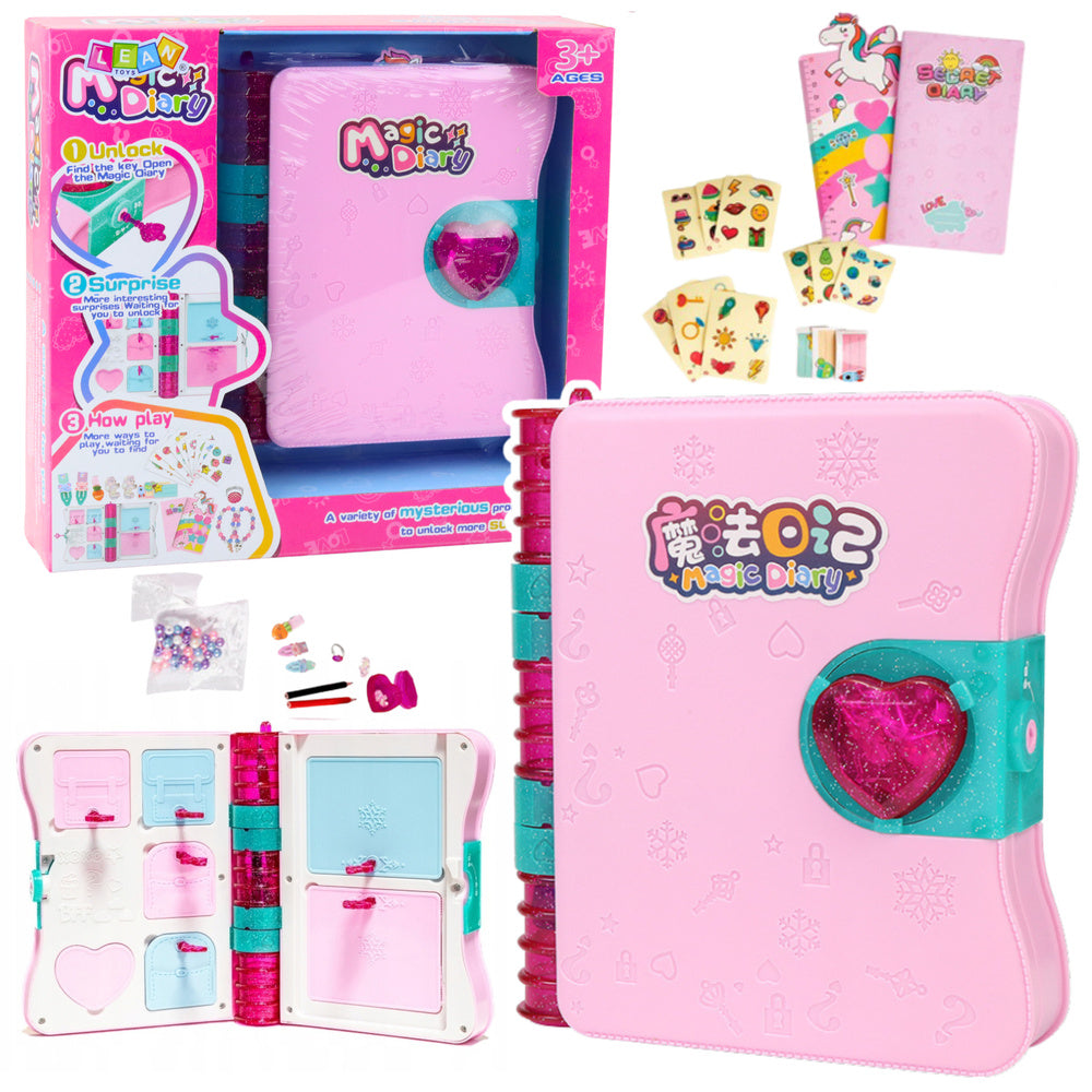 Jurnal secret cu lacat, 20 x 17 x 5 cm, Lean 24605