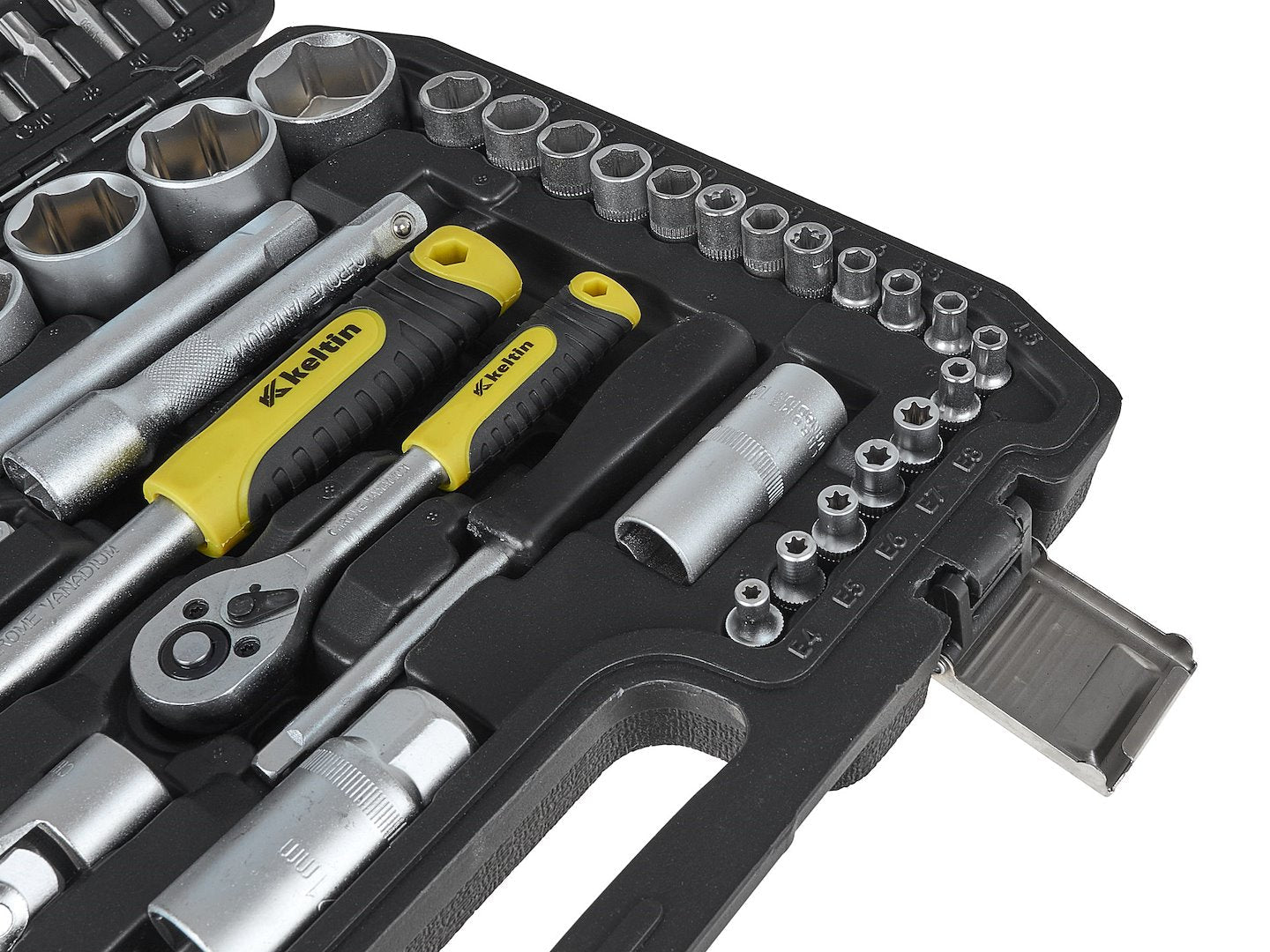 Set chei tubulare, 108 piese, Keltin K00098