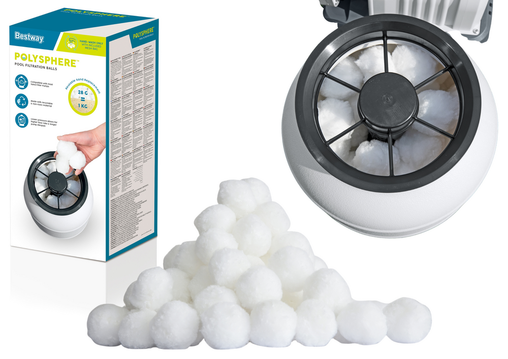 Bile filtrante nisip pentru pompa apa piscina Bestway, Lean 17008