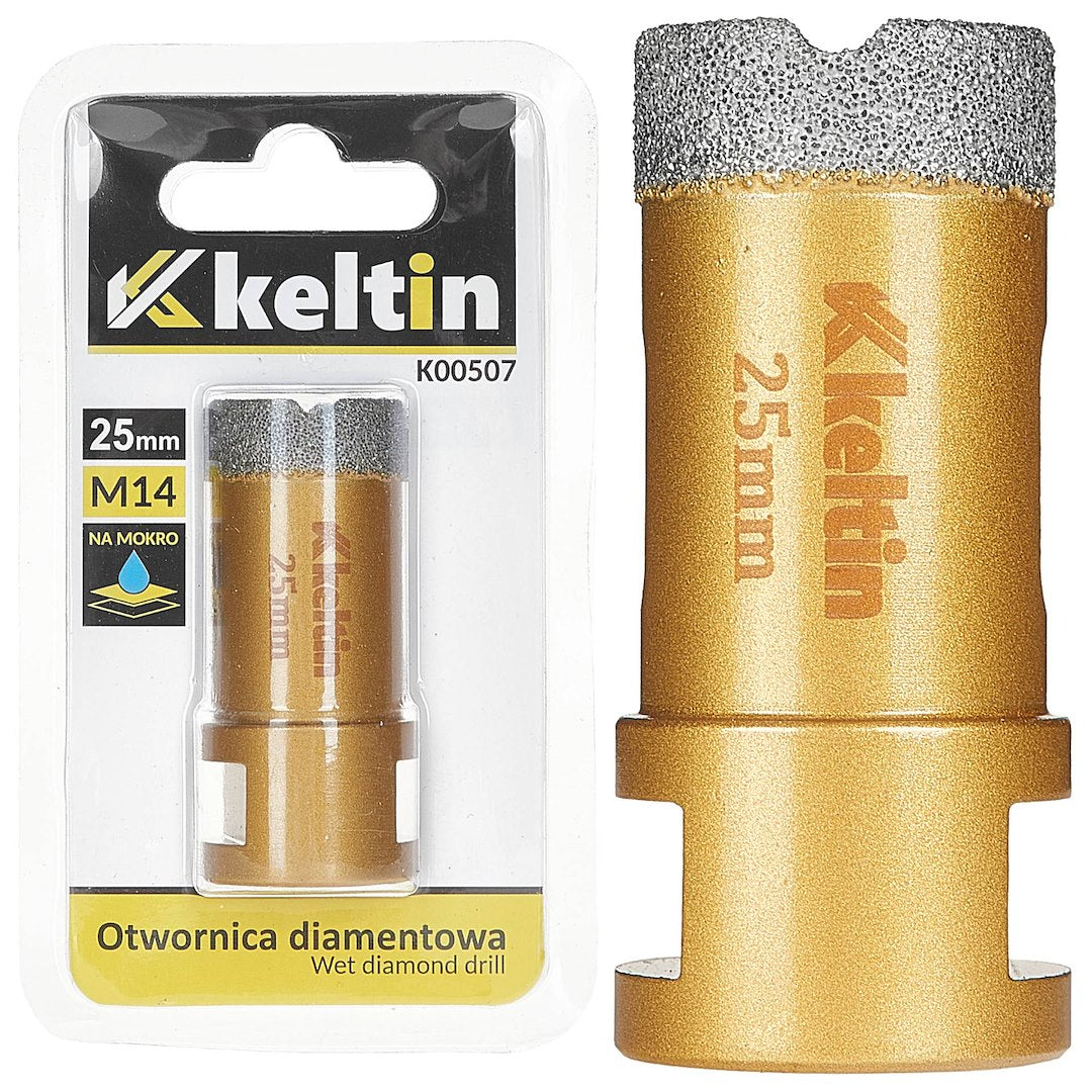 Carota diamantata 25 mm M14, Keltin K00507