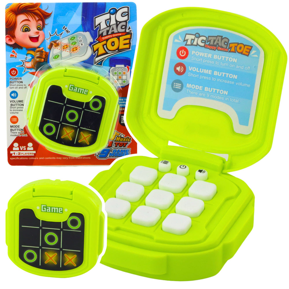 Joc electronic Tic Tac Toe cu 9 moduri, Lean 28118