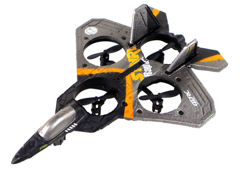 Avion cu telecomanda, 24 x 5 x 18 cm, multicolor, Lean 16357