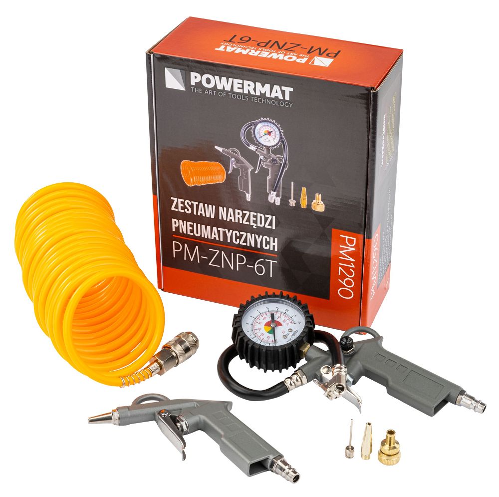 Set scule pneumatice PM-ZNP-6T, Powermat PM1290