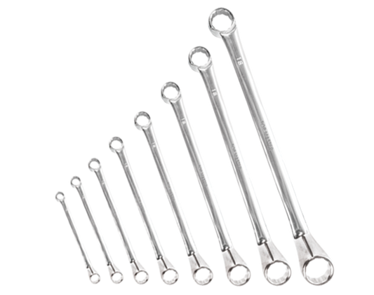Chei inelare cu cot 6x22mm, 8 piese CR-V PRESS, Topmaster 235126