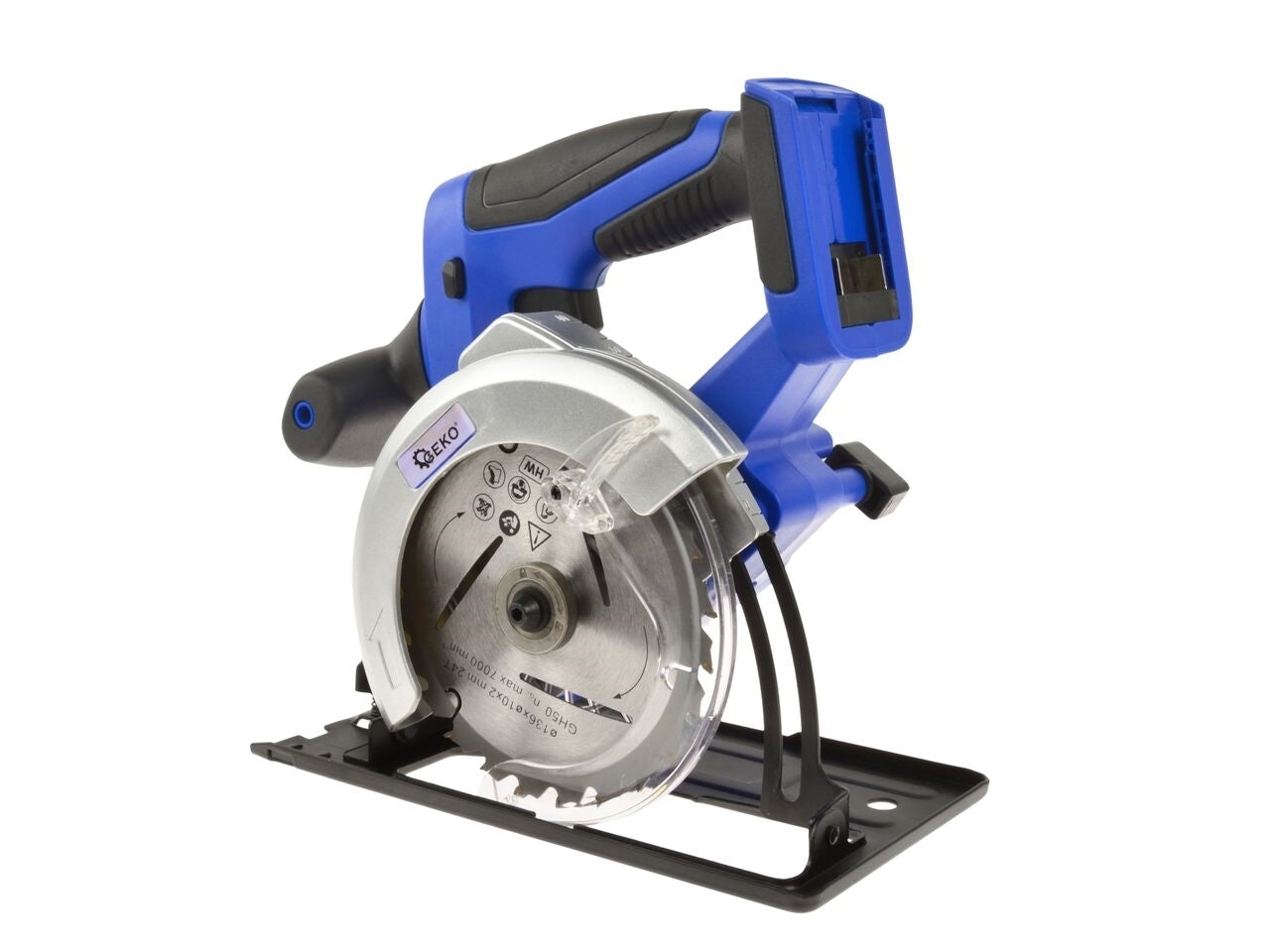 Ferastrau circular  cu acumulator, 0 - 3800 rpm, 0 - 40 mm + acumulator 18 V Li-ion 2.0 Ah + incarcator