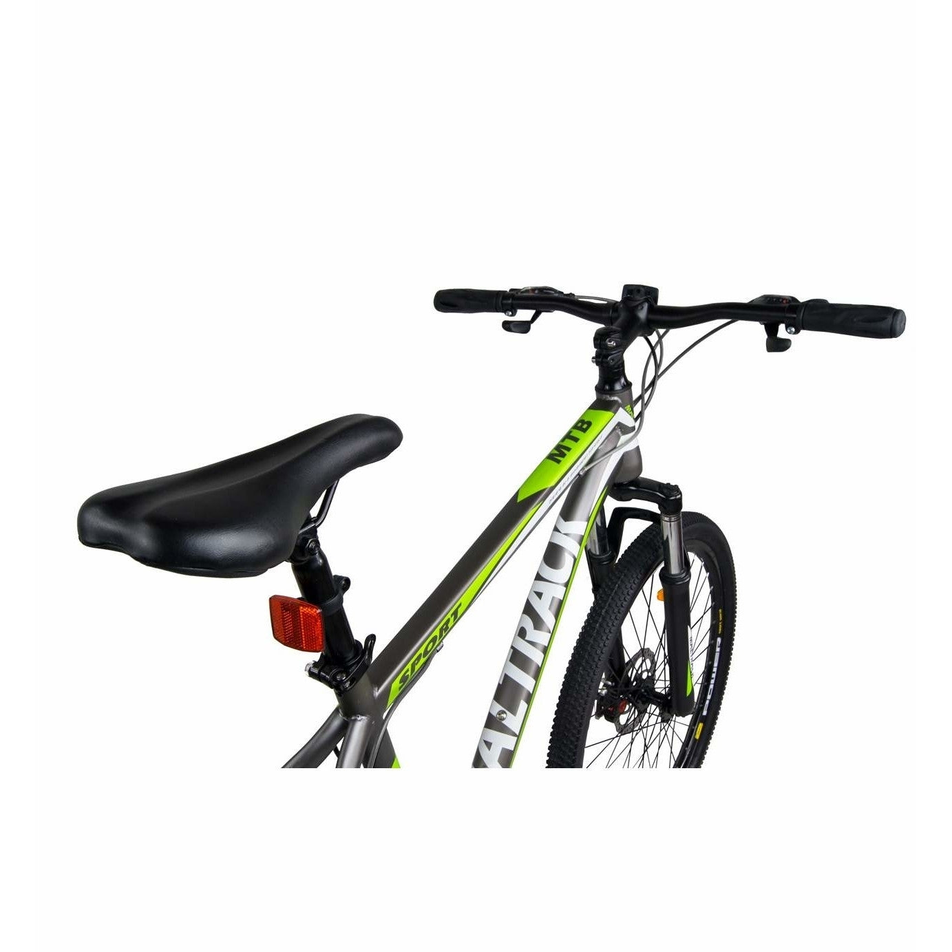 Bicicleta MTB MalTrack Sport Gray cu 21 Viteze, Roti 26 Inch, Mountain Bike
