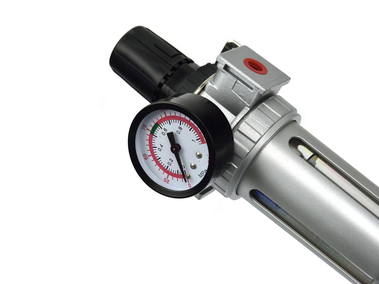 Reductor cu filtru de aer și lubrifiere 3/8", Geko G01177