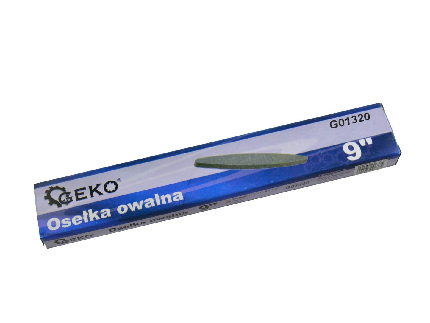 Pilă ovală din piatră,  9" GEKO G01320