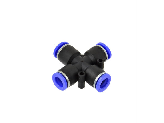 Conector furtun pneumatic PU/PE, 6mm, GEKO G03051