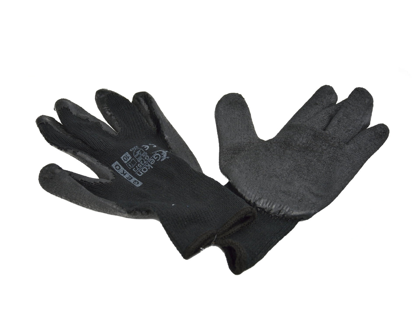 Mănuși groase pentru protecție GEKO, mărimea 10, Latex negru, G73573