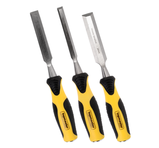 Set 3 dalti pentru lemn 12-24mm CR-V, TopMaster 350117