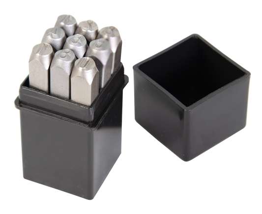 Set de 9 poansoane 6mm, TopMaster 349202