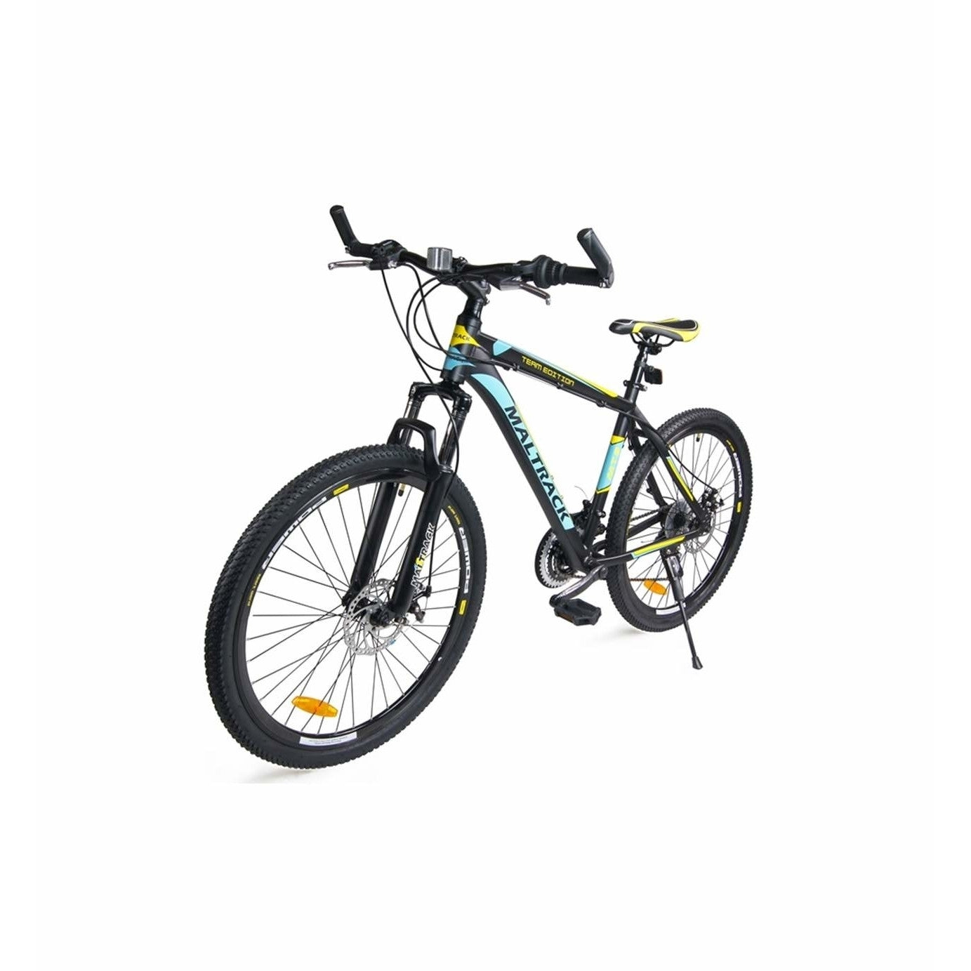 Bicicleta MTB MalTrack Team Alloy cu 18 Viteze, Roti 26 Inch, Mountain Bike