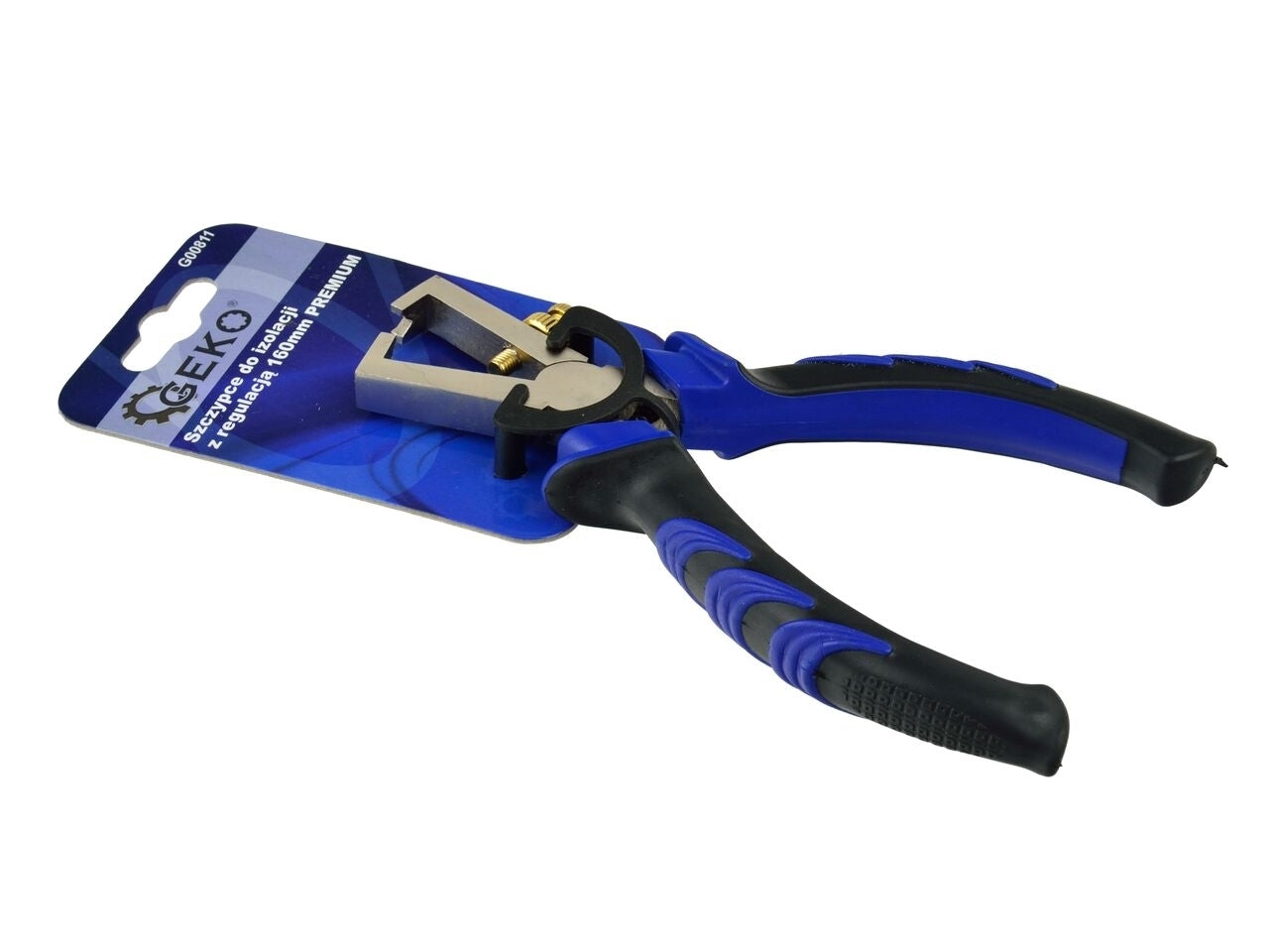 Cleste petru dezizolat calburi cu ajustare manuala 160mm, Geko G00811