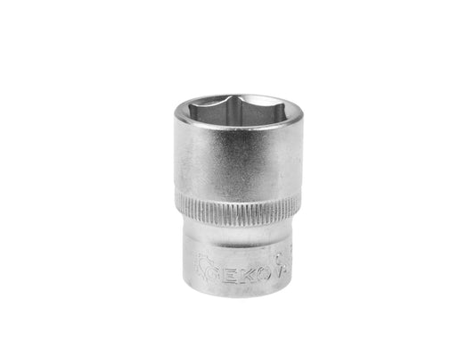 Cheie tubulara 6 puncte 1/2" CRV 16mm, GEKO G12016
