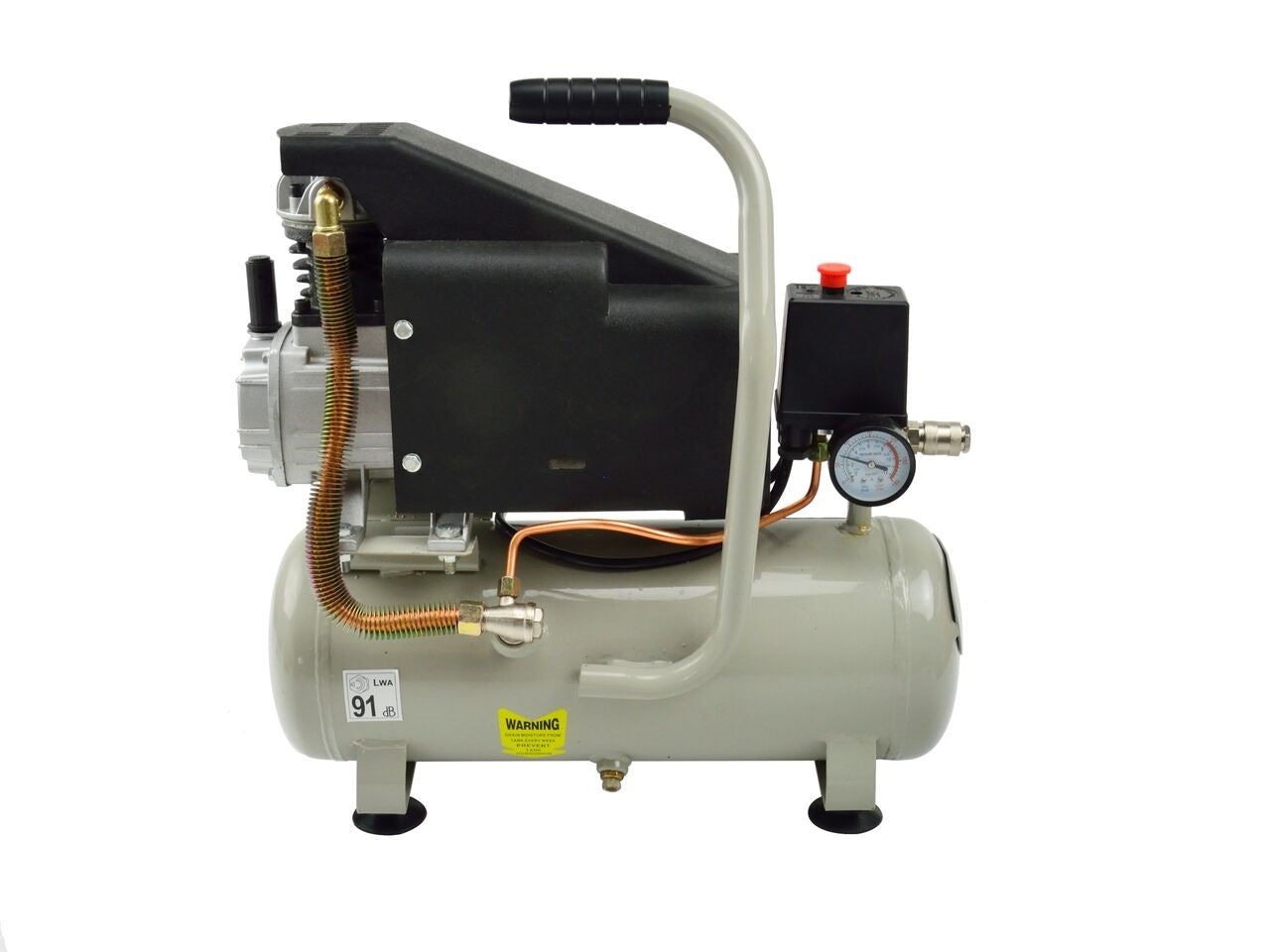 Compresor geko 8 L, 8 BAR, 118 L/MIN, 1.5KW