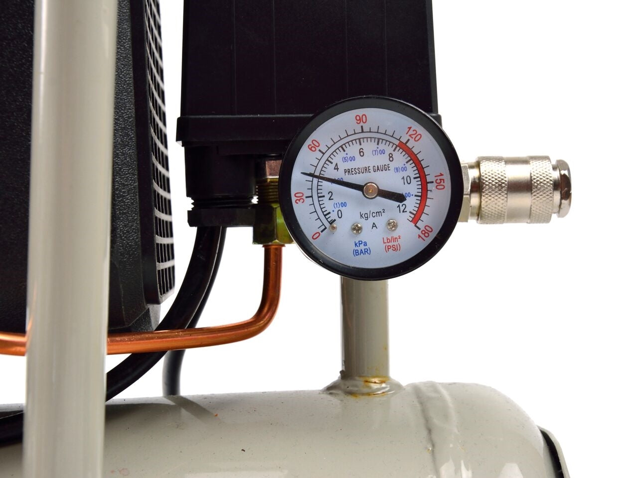 Compresor geko 8 L, 8 BAR, 118 L/MIN, 1.5KW