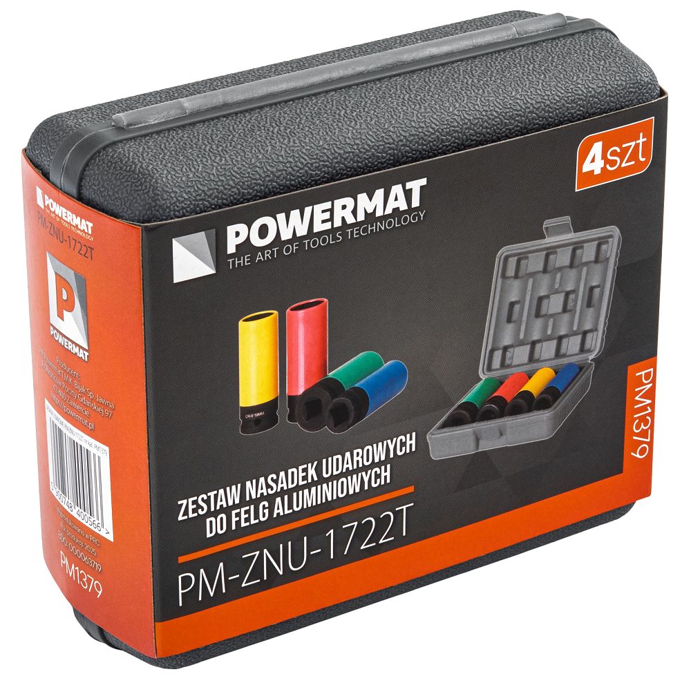 Set chei tubulare de impact PM-ZNU-1722T, 3 bucati, Powermat PM1379