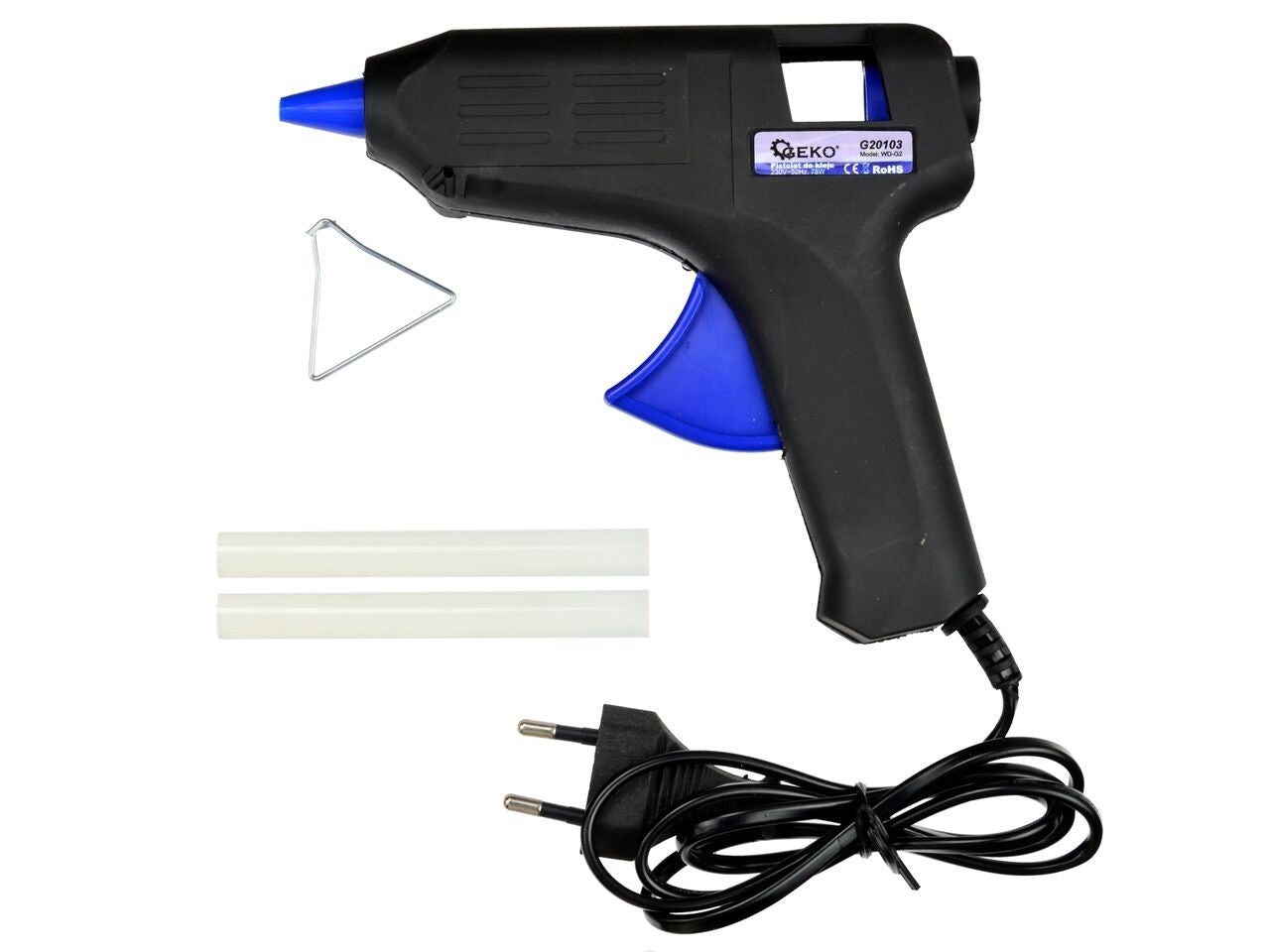 Pistol de lipire WD-G2 78W 11-11.5mm+2 cartuse de adeziv, Geko G20103