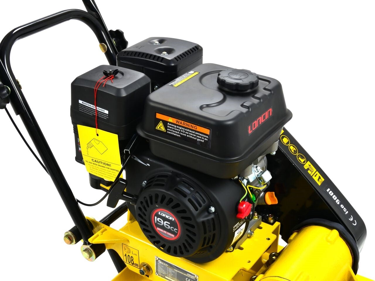 Compactor plat CNP10, motor Loncin OHV, GEKO G80200