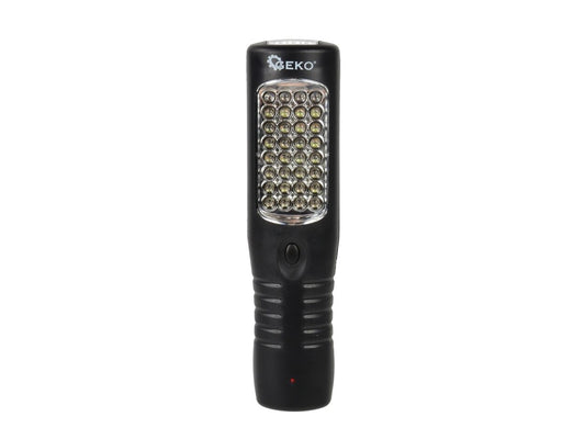 Lanterna pentru atelier, 28+4+3LED+carlig 230V/12V, Geko G15111
